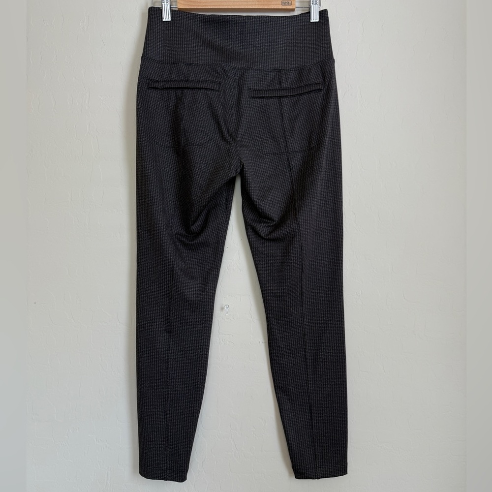 Athleta Delancey Houndstooth Tight Pant Legging Women Medium Black Brown - Picture 6 of 14